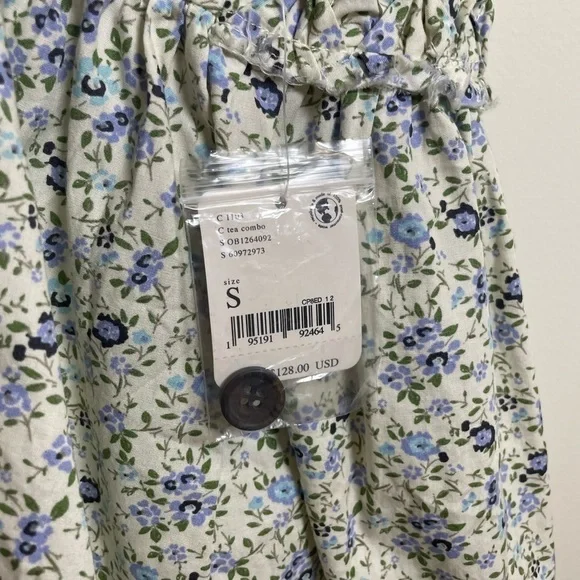 FREE PEOPLE PETUNIA MINI DRESS in Tea Combo Size Small NWT - Picture 8 of 10